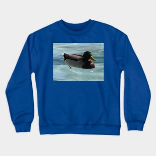 Like a duck in water Crewneck Sweatshirt